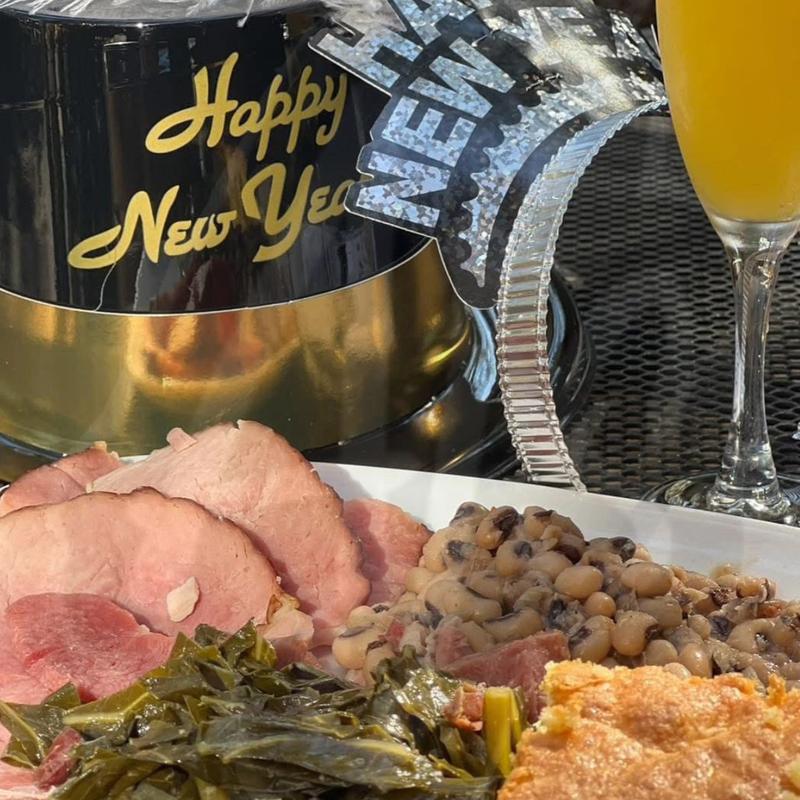 New Year's Lucky Lunch Plate photo