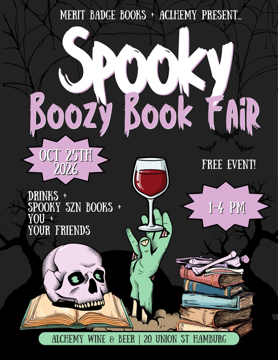 Boozy Book Fair- Spooky Edition event photo