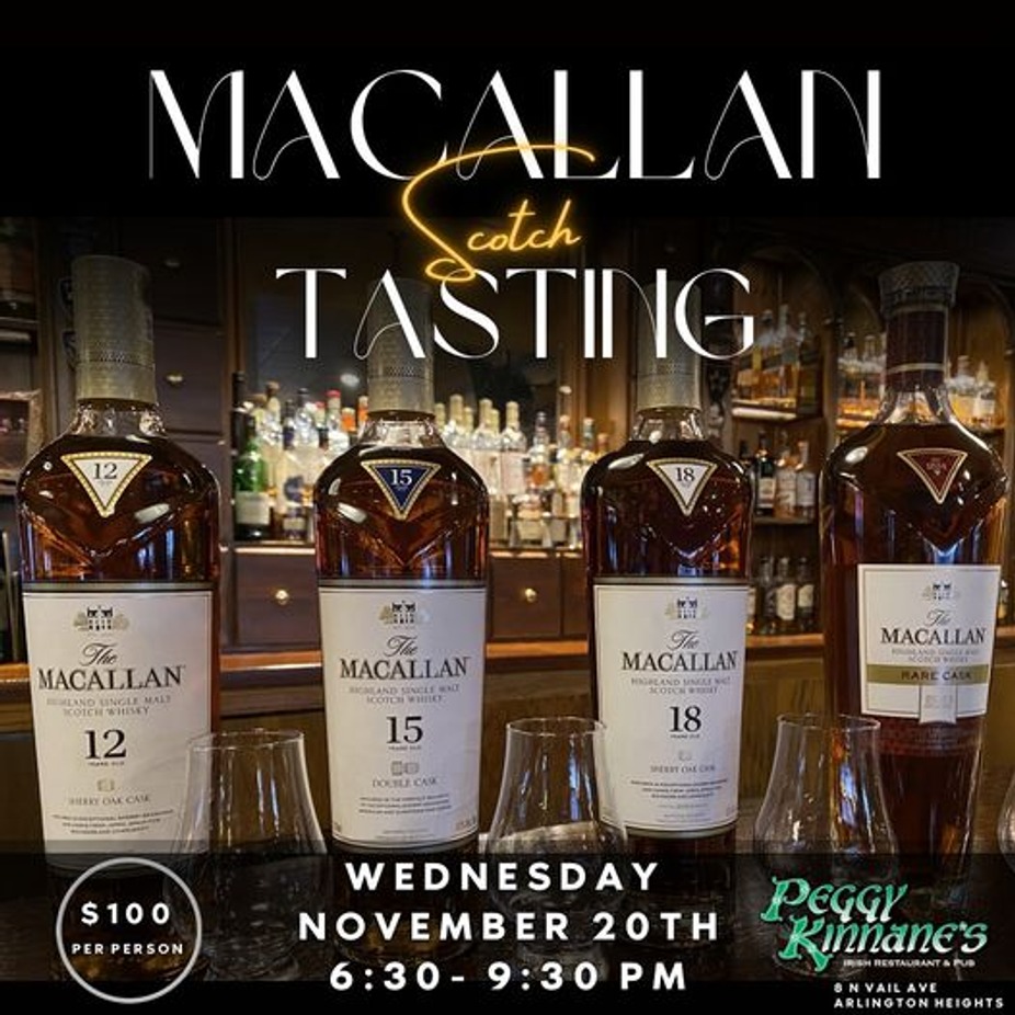 Macallan Tasting Dinner event photo