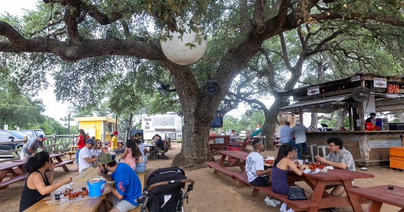 Exterior, patio area