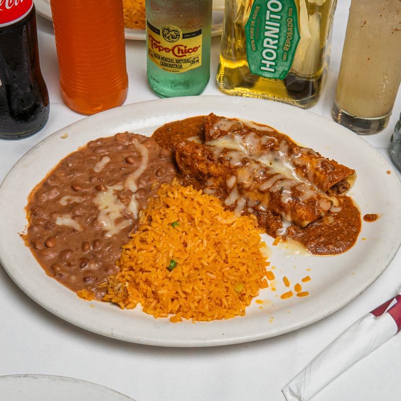 menu item 3 of 14, Beef Enchiladas