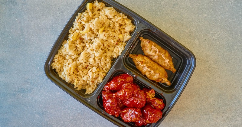 Chicken and Rice box