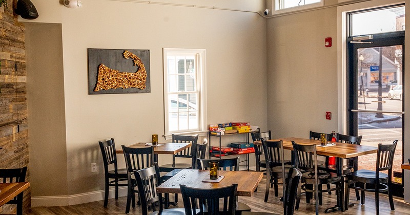 Interior seating area