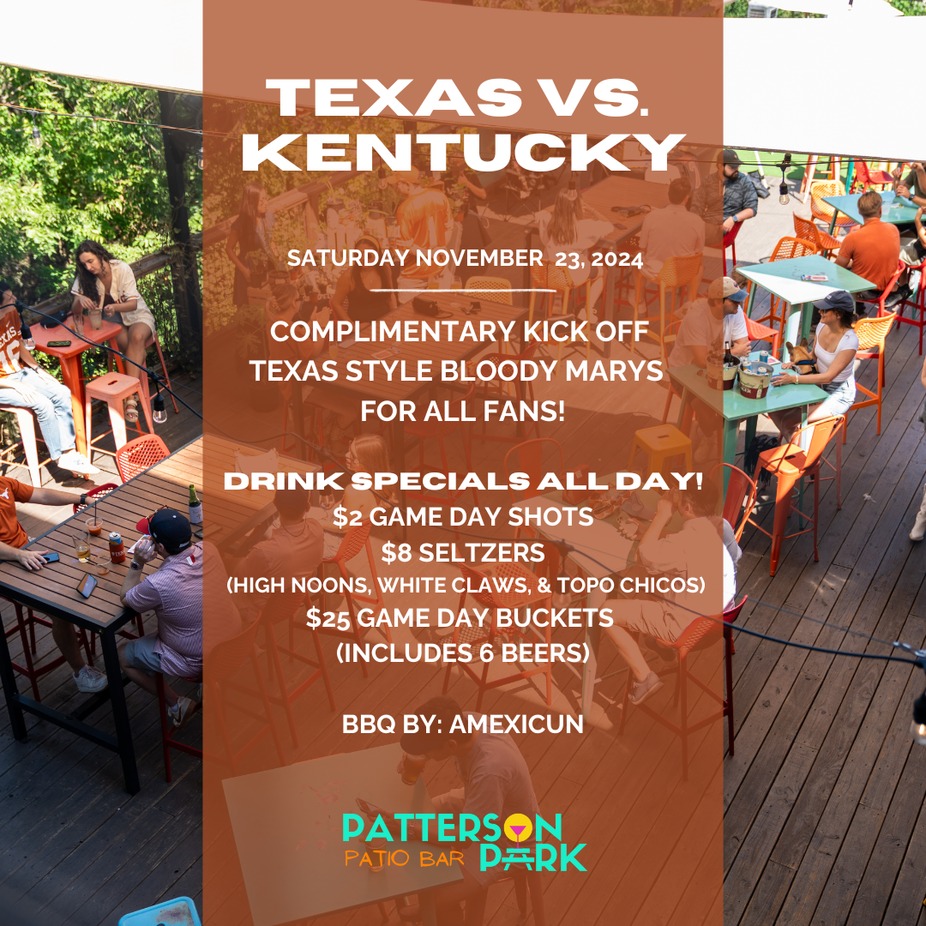 Texas vs. Kentucky Game Day event photo