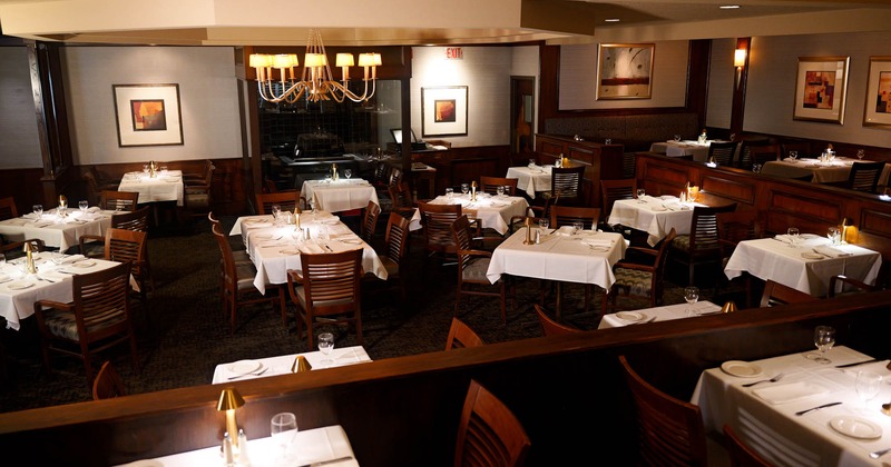 Restaurant dining area