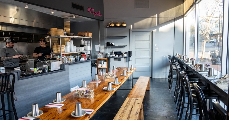 Interior seating area