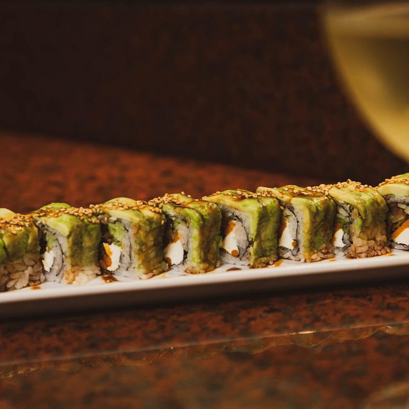Vegetarian Caterpillar Roll photo
