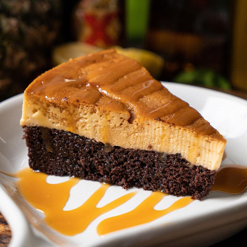 choco flan photo