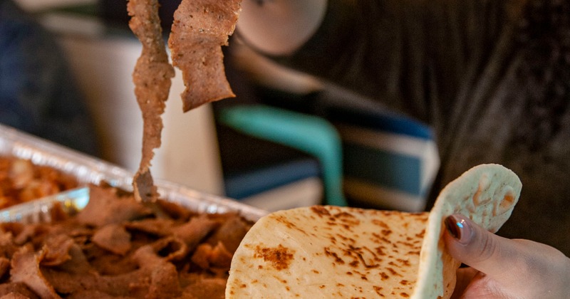 Stuffed grape leaves