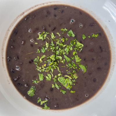 Cuban Style Black Beans.