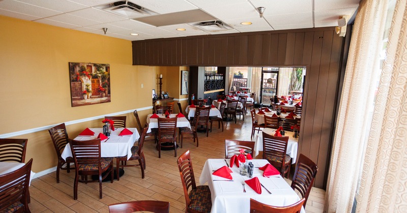 Interior, main dining area