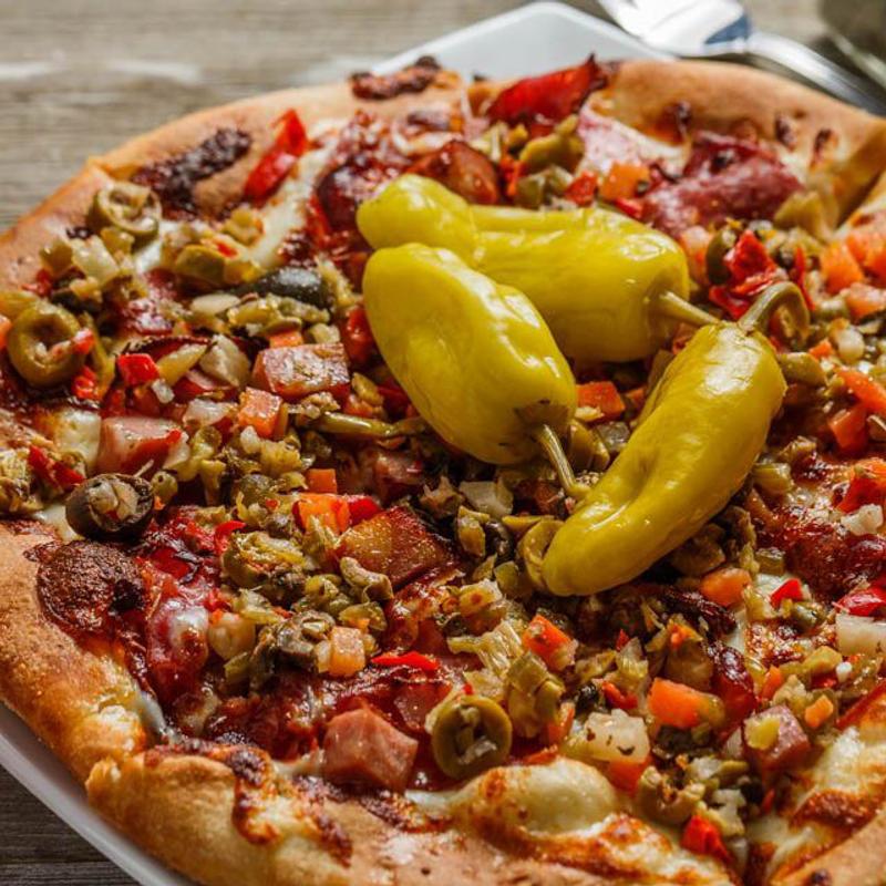 Muffaletta Pizza photo