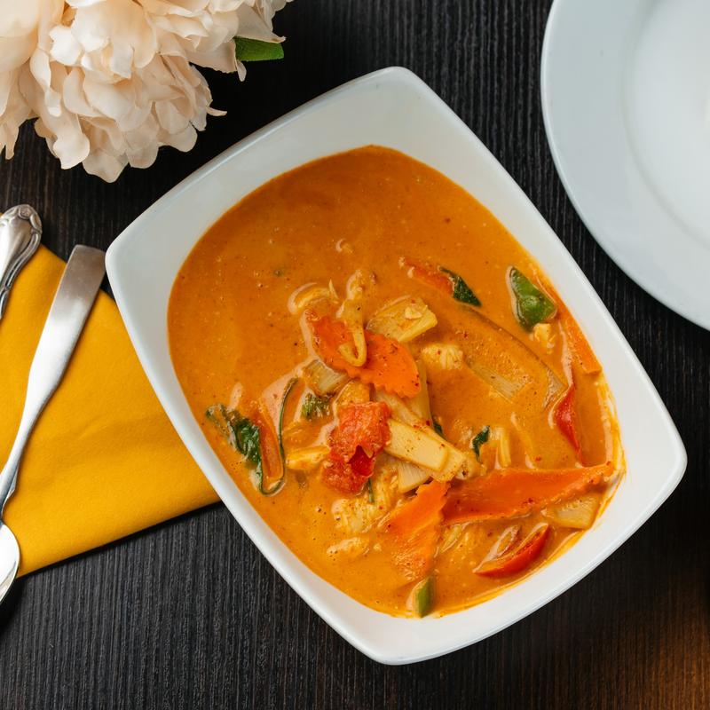menu item 5 of 8, 78. Red Curry