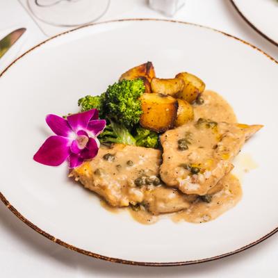 chicken piccatta.