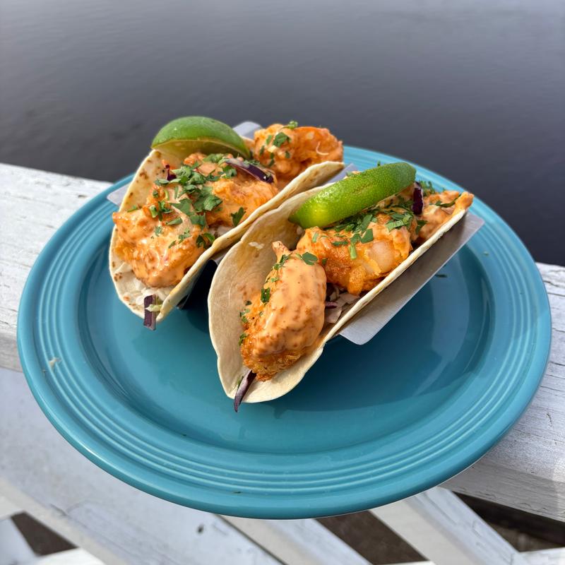 Banged up Shrimp Tacos photo