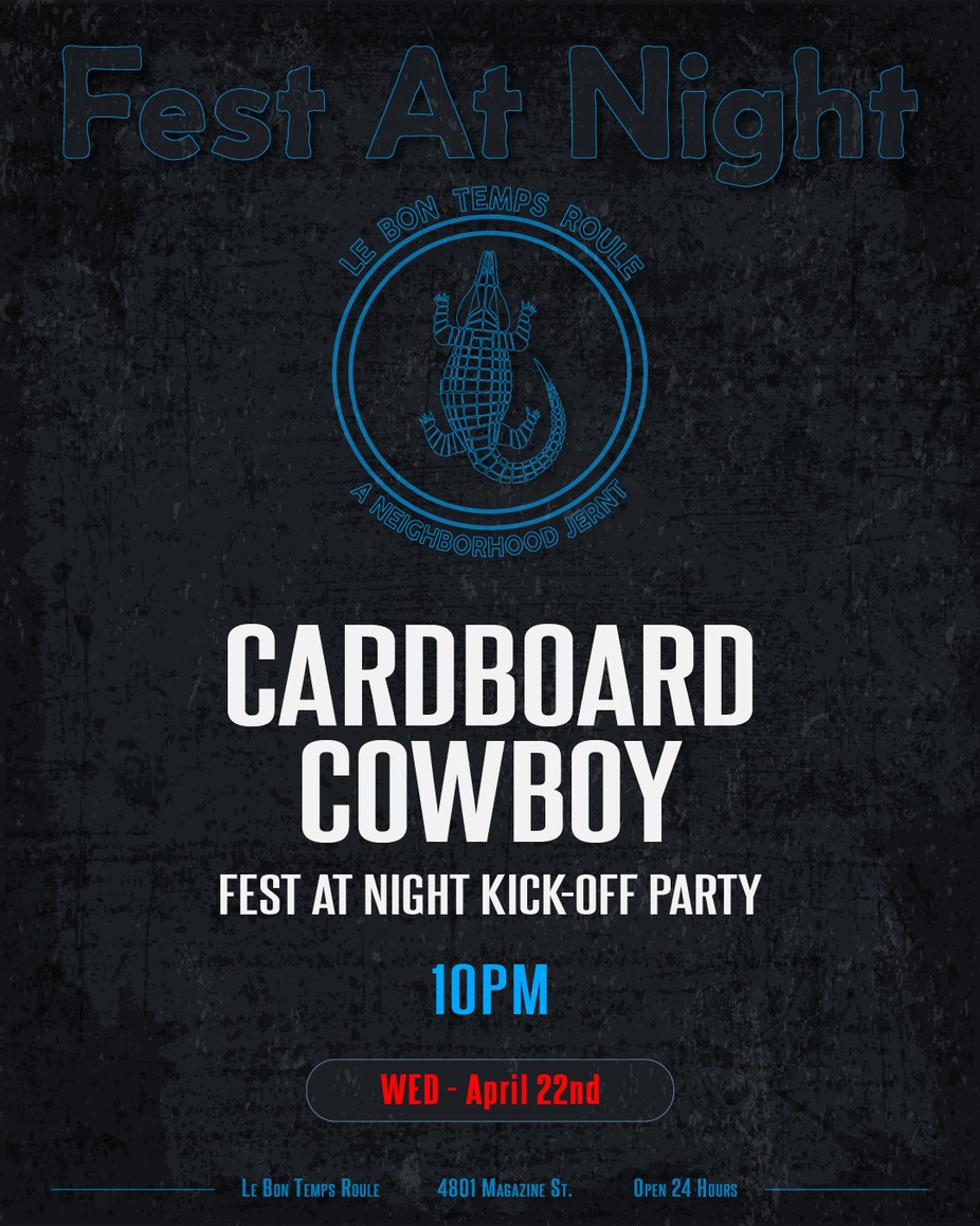 Cardboard Cowboy event photo