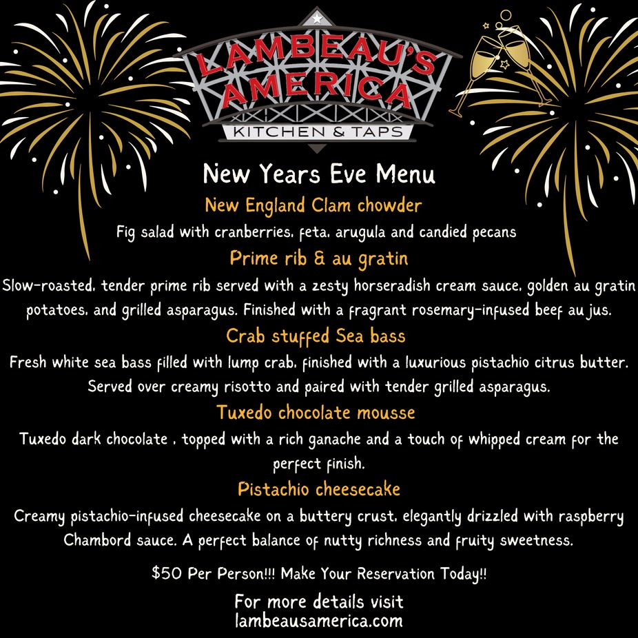 New Years Eve Dinner event photo