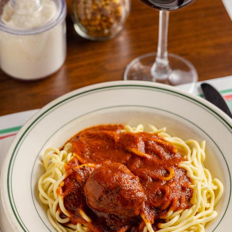 Spaghetti with Meatball photo