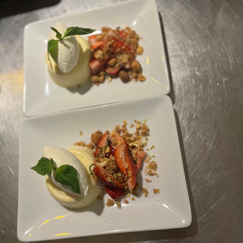 Passion Fruit Panna Cotta photo