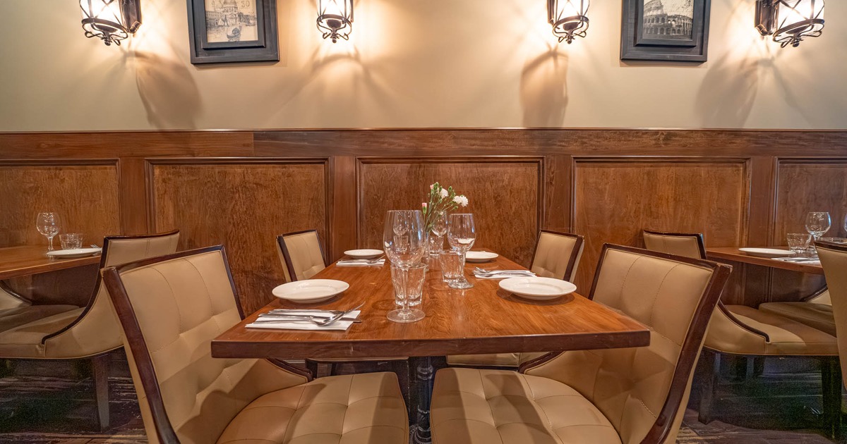 Dining table for four guests