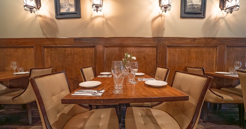 Dining table for four guests