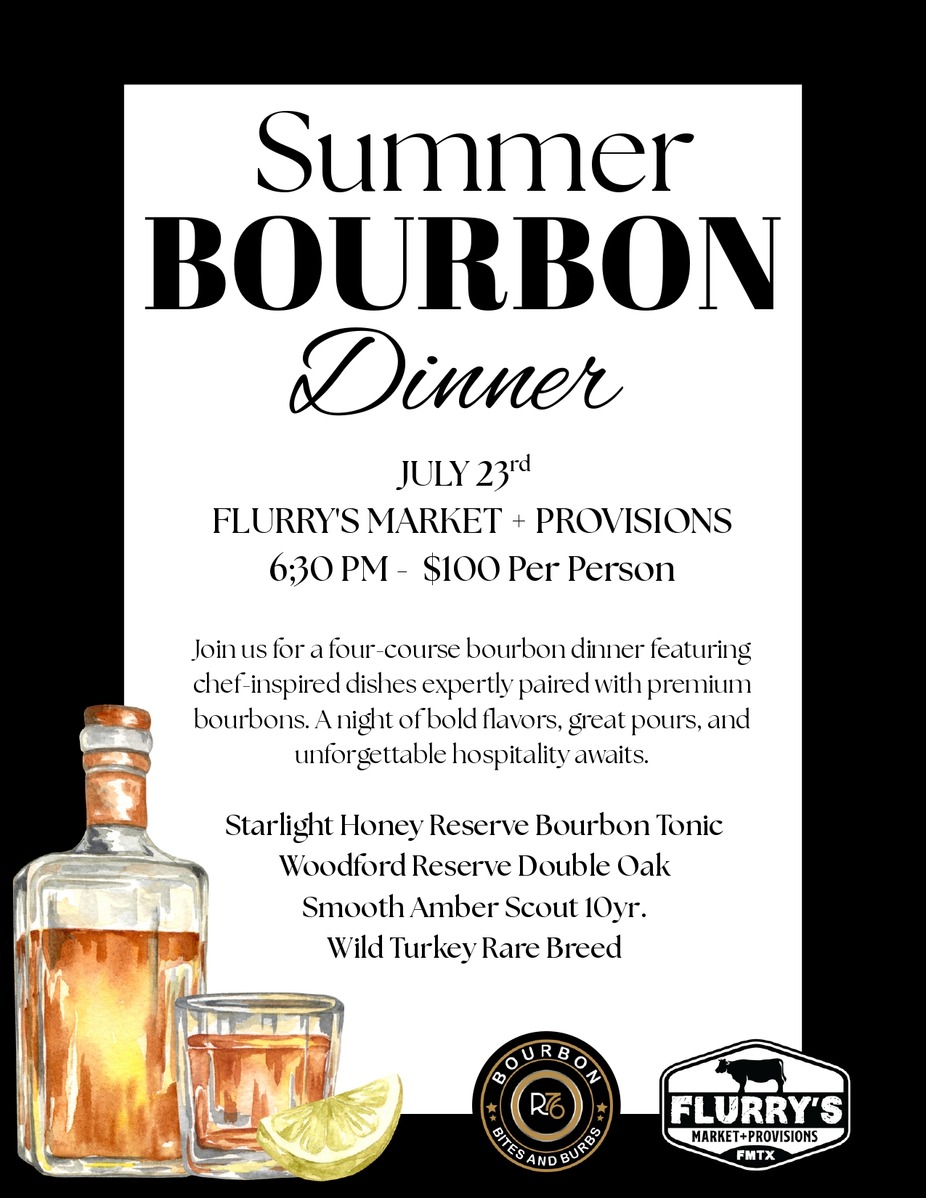 Summer Bourbon Dinner event photo