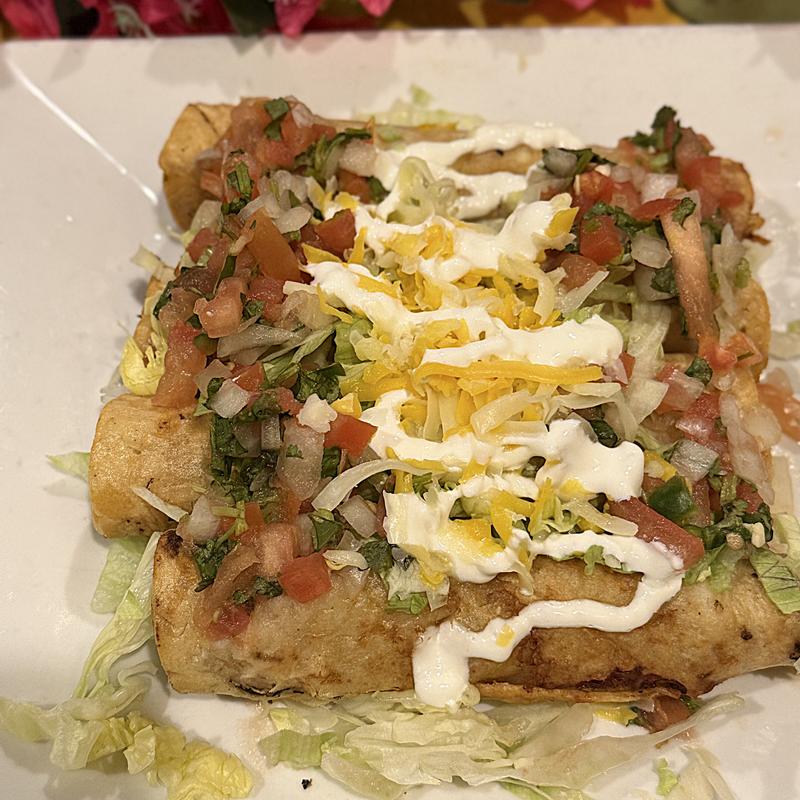 menu item 5 of 122, Taquitos