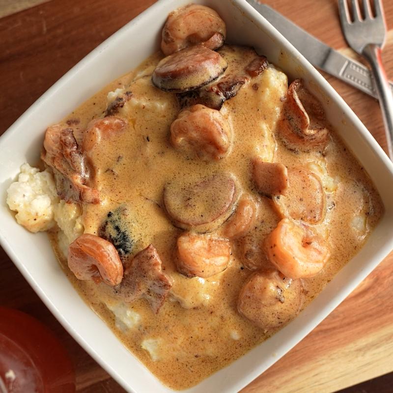 Shrimp & Grits (No Eggs) photo