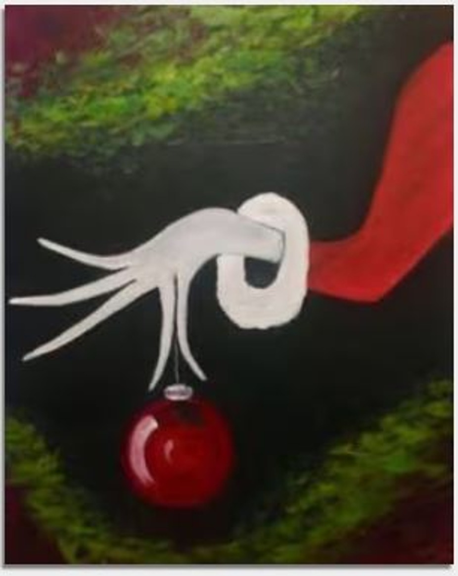 Paint Nite: Blah Humbug event photo
