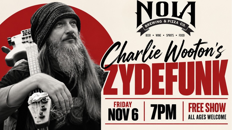 FREE LIVE MUSIC: Charlie Wooton's Zydefunk event photo