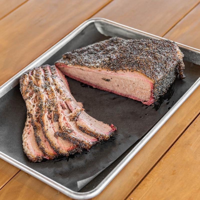 menu item 8 of 31, 1/4 lb of Sliced Brisket Cutters Choice