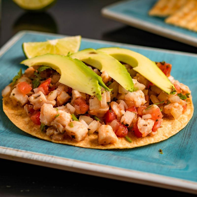 Mahi Mahi Tostada de Ceviche photo