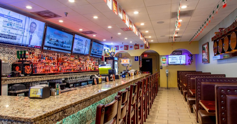 Interior, bar area