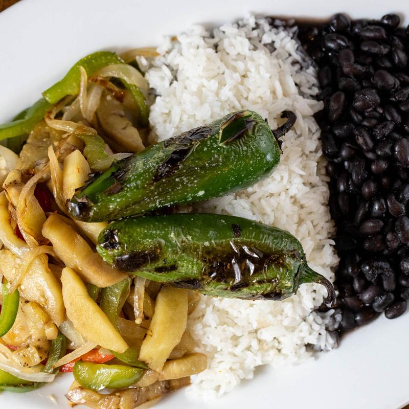 menu item 25 of 28, Eggplant Fajita