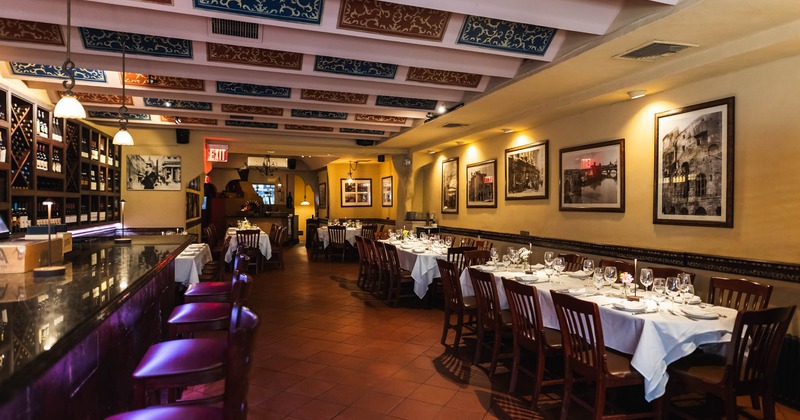 Restaurant dining area