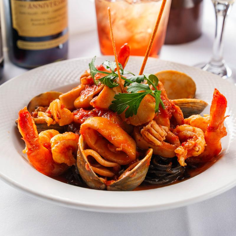 menu item 7 of 21, Linguine with Seafood