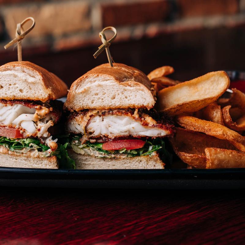 Crispy Walleye Sandwich photo