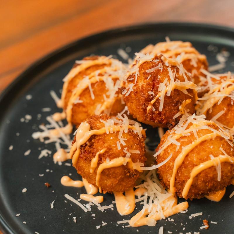 menu item 1 of 2, Arancini (V)