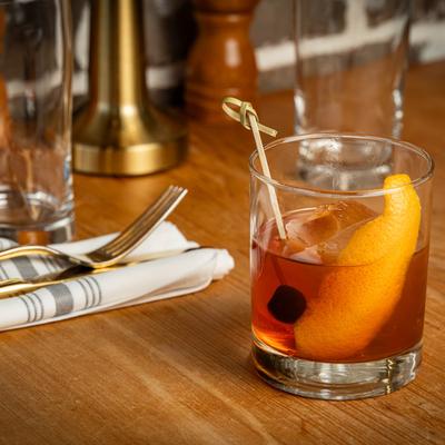 Old Fashioned cocktail.