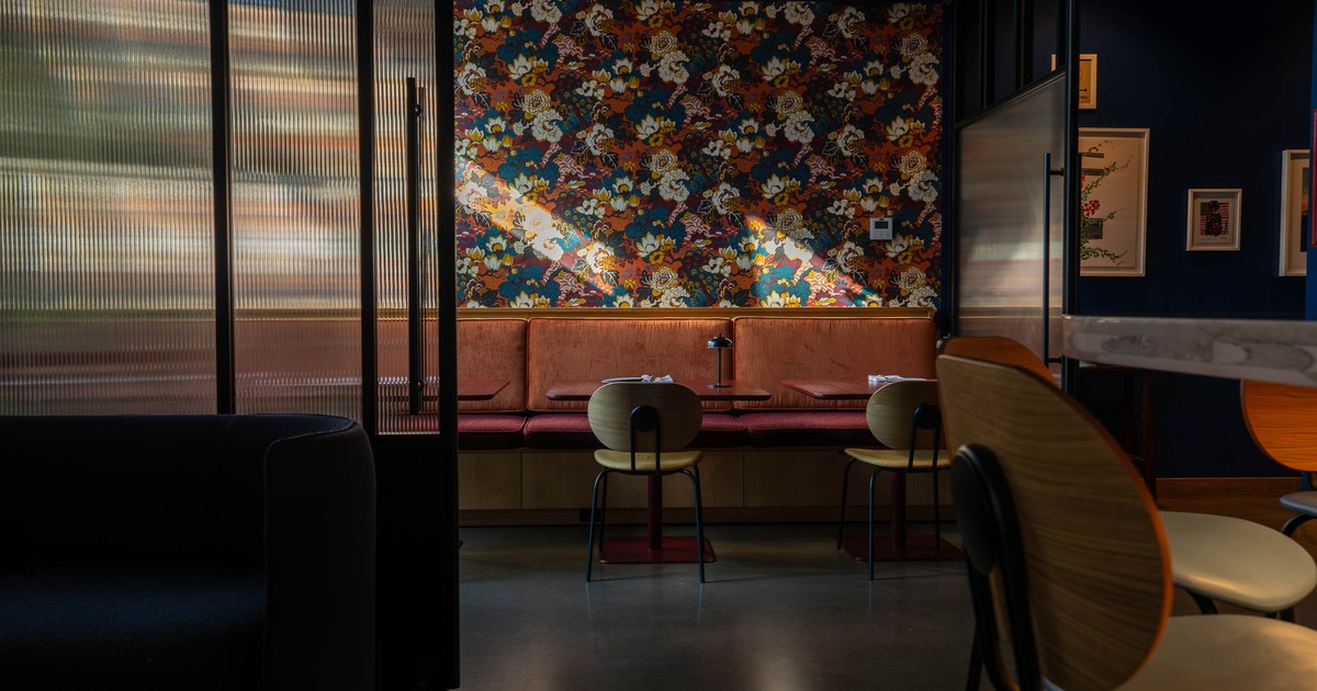 Interior, seating place near wall