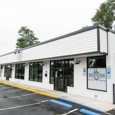 Exterior of Boodas Brewing Co..