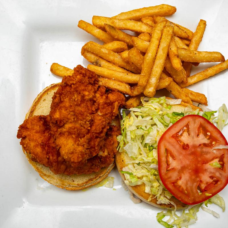menu item 10 of 17, Buffalo Fried Chicken Sandwich