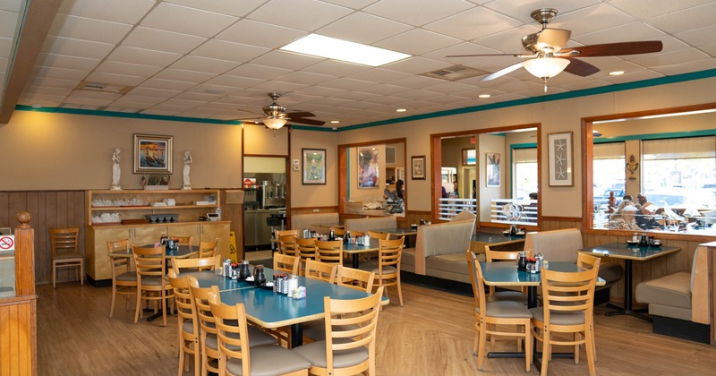 Interior, seating area