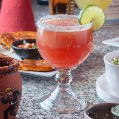 Strawberry margarita.