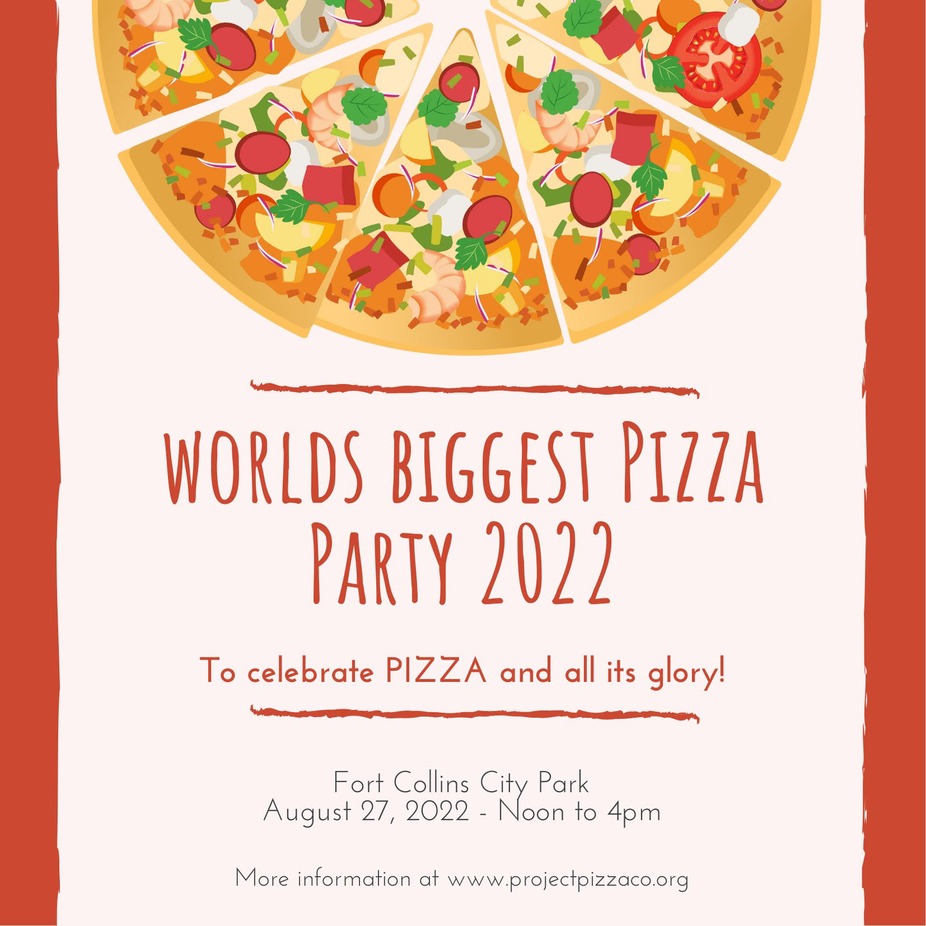 Worlds Largest Pizza Party - City Park -Fort Collins event photo