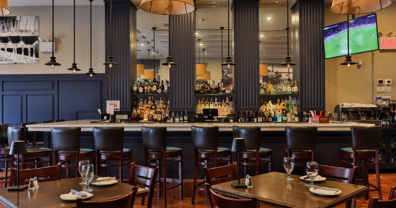 Tables ready for guests