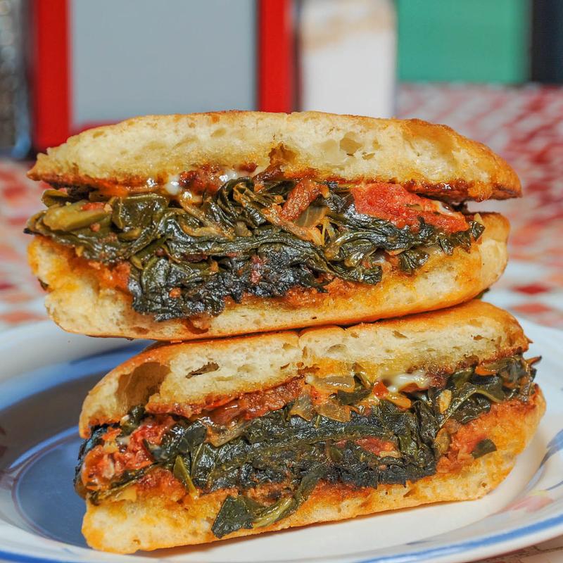 Breakfast Collard Green Melt* photo