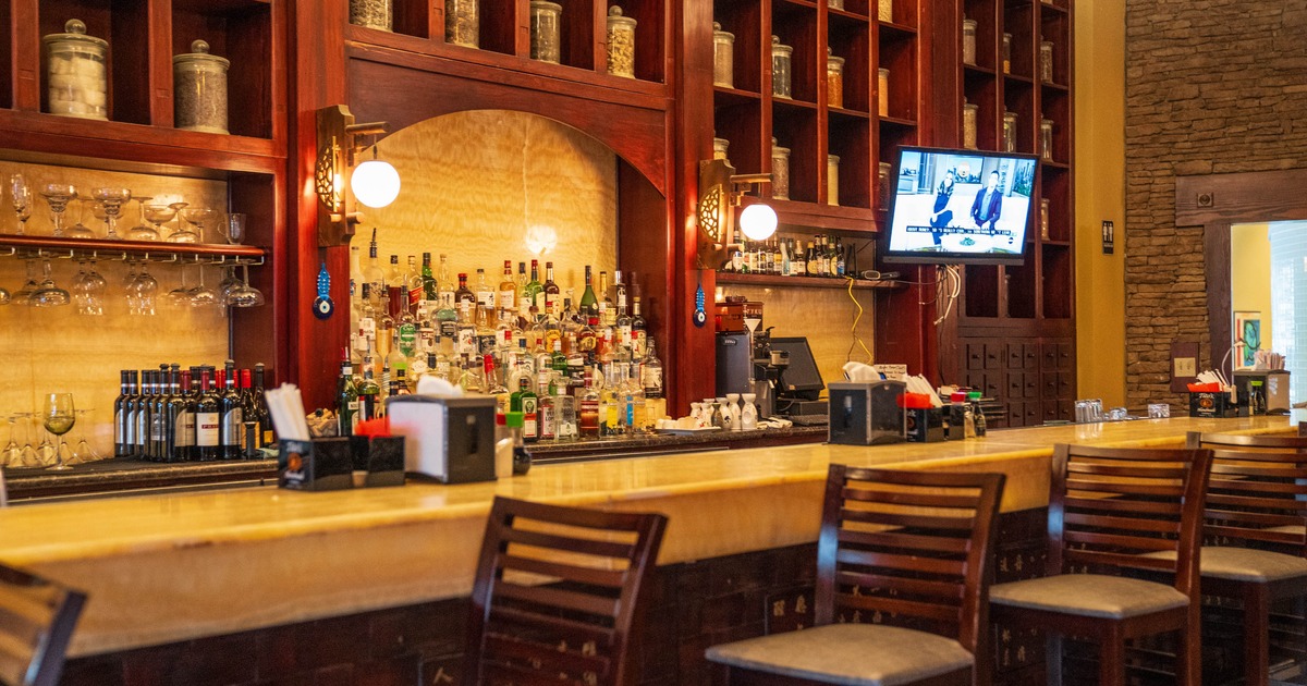 Interior, bar area