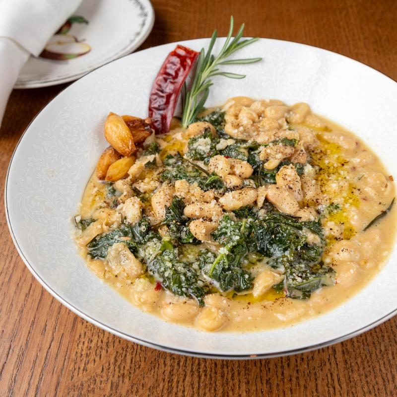 menu item 3 of 17, Greens & Beans