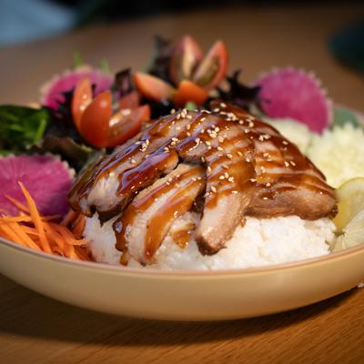 Chashu Pork Rice Bowl.